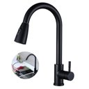 Ver imagem 5 de Torneira para Cozinha Monocomando Aço Inox 304 Preto Fosco