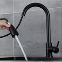 Ver imagem 2 de Torneira para Cozinha Monocomando Aço Inox 304 Preto Fosco