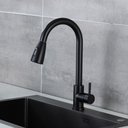 Ver imagem 4 de Torneira para Cozinha Monocomando Aço Inox 304 Preto Fosco