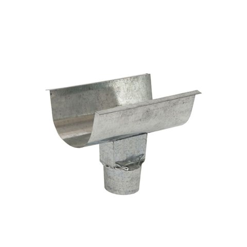 Calha Emenda Platibanda C.33 com Bocal - 392 - Calhaforte