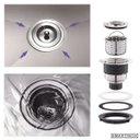 Ver imagem 4 de Cuba Inox 304 Quadrada Gourmet Plana Cozinha 80x40 Smartinox S8040ac