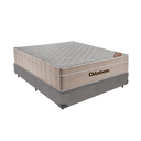 Ver imagem 1 de Cama Box Casal Cinza e Colchão Airtech Springpocket Molas Ensacadas Ortobom