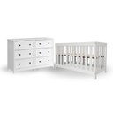 Ver imagem 1 de Conjunto Berço + Cômoda Ditália Bbi-56 Dm-217 Branco