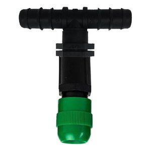 Kit 10 Bicos Aspersor com Tê Tubo Pe 16mm Horta Estufa