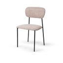 Ver imagem 7 de Cadeira Jantar Aline Metal Moderna Leve Resistente Estofada