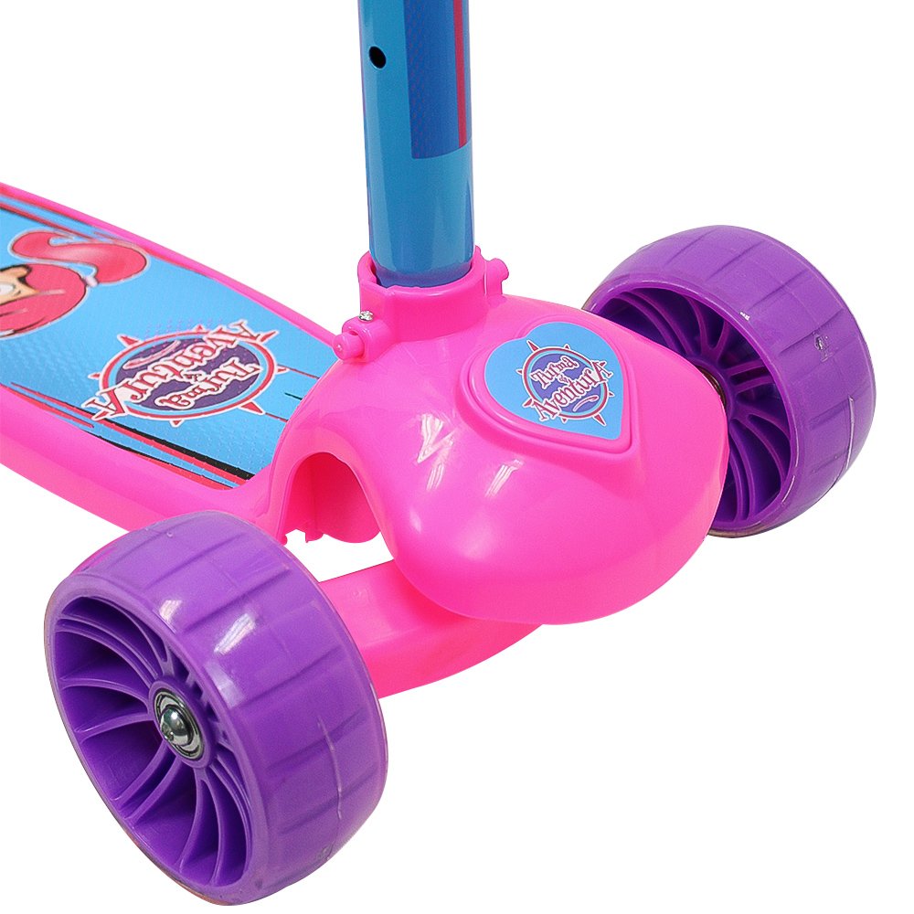 Moltó Patinete De 3 Ruedas Rosa – Scooter Con Plataforma Antideslizante Para Niños Desde 2 Años – Peso Máximo 20 Kg – Estable Y Seguro