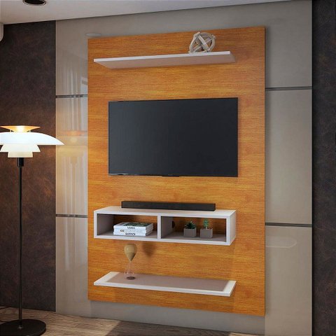 Painel para TV 43 ° Byte Off Mel/Off White