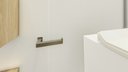 Ver imagem 4 de Porta Papel Higiênico Papeleira de Parede Banheiro 14cm em Aço Inox Polido Brilhante Linha Larissa S