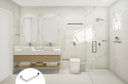 Ver imagem 1 de Porta Papel Higiênico Papeleira de Parede Banheiro 14cm em Aço Inox Polido Brilhante Linha Larissa S