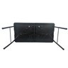 Mesa Maleta Preta Dobrável 1,22M - 2