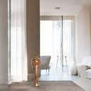 Ver imagem 6 de Vaso de Chão Grande Califórnia Marrom Petra para Sala de Jantar 61x20 Cm