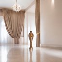 Ver imagem 4 de Vaso de Chão Grande Califórnia Marrom Petra para Sala de Jantar 61x20 Cm