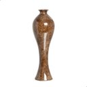Ver imagem 1 de Vaso de Chão Grande Califórnia Marrom Petra para Sala de Jantar 61x20 Cm