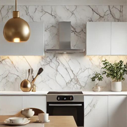 Placa Adesiva Marmore Brilho Porcelanato 3d 30x60 Kit 10 Un - 8