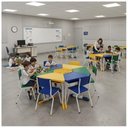 Ver imagem 1 de Conjunto Hexagonal Mesas e Cadeiras - 02 a 06 Anos - Infantil - Pollo Móveis - 42011