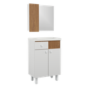 Ver imagem 1 de Conjunto Gabinete para Banheiro Vittoria 60cm