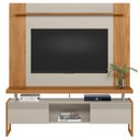 Ver imagem 5 de Painel Tv 55 Pol Lana e Rack 180cm Agata Nature/off Flex L06 - Mpozenato