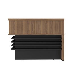 Balcão para Atendimento Recepção em L 295,4cm X 147,7cm - 6