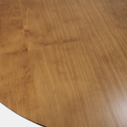 Mesa de Jantar Redonda Roma 90 Cm Cor Castanho - 7