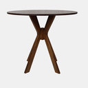 Ver imagem 5 de Mesa de Jantar Redonda Roma 90 Cm Cor Castanho