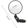 Kit 2 Peças Espelho Retrovisor Giratório 360° Lorben Bike Guidão Bicicleta Articulado Segurança - 3