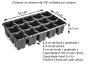 Ver imagem 2 de Kit Bandeja Para Cultivo 15 Células Alta Com 10 Un.