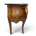 Ver imagem 7 de Cômoda Clássica Marchetada com 2 Gavetas e Tampo em Mármore 77x85x46cm
