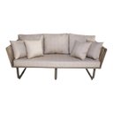 Ver imagem 1 de Sofá em Corda Náutica Alumínio Tecido Impermeável