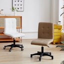 Ver mais imagens de Cadeira de Escritório Eiffel Gomos Base Giratória Preta | Office - Branca