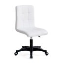 Ver imagem 1 de Cadeira de Escritório Eiffel Gomos Base Giratória Preta | Office - Branca