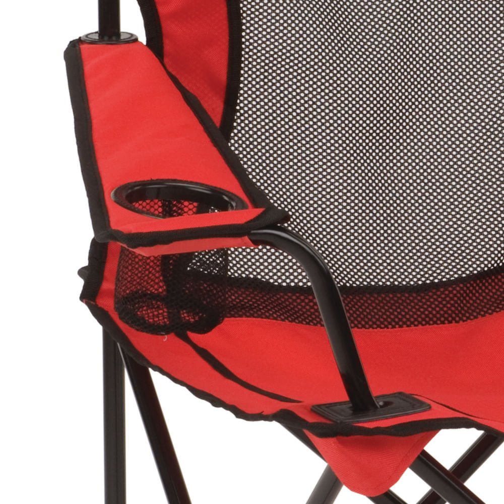 Cadeira Dobravel Vermelha Coleman - 2