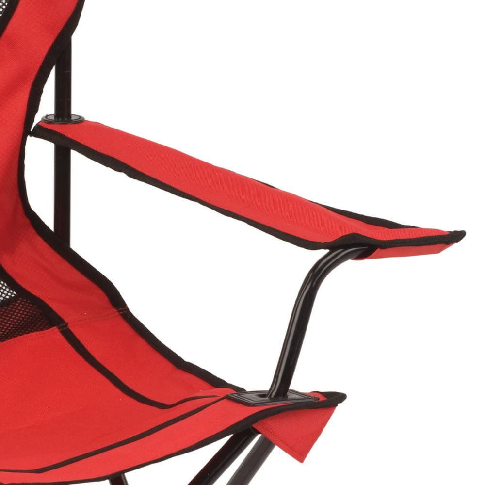 Cadeira Dobravel Vermelha Coleman - 3