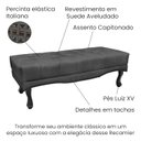 Ver imagem 6 de Puff Recamier Retro Vic 160cm Suede 1104 Ezz