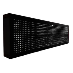 Painel Letreiro Led Digital 160x40 Externo Branco Wifi:220v - 1