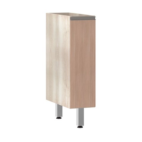 Balcão de Cozinha sem Tampo 20cm 1 Porta Luci Luciane Móveis