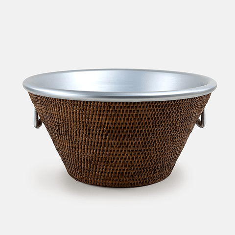 Champanheira Rattan Ganesha (0,24cm X 0,43cm) Blue Gardenia