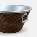 Ver imagem 2 de Champanheira Rattan Ganesha (0,24cm X 0,43cm) Blue Gardenia