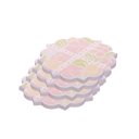 Ver imagem 3 de Conjunto Lyor 4 Porta Copos Floral 10cm Cerâmica 220942