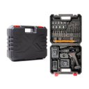 Ver imagem 2 de Parafusadeira Furadeira 21v com 2 Baterias + Maleta Acessórios