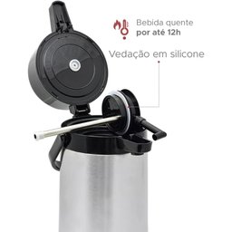 Garrafa Térmica Inox 2,5 Litros Wincy Rocie - 3