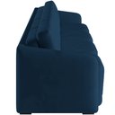 Ver imagem 7 de Sofá Cama para Sala de Estar 4 Lugares 316cm Montserrat K01 Veludo Azul Marinho - Lyam Decor