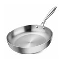 Ver imagem 2 de Frigideira Supreme Aço Inox N° 28 Fundo Triplo 2,7 Litros Gp696 - Gp Inox