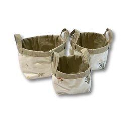 Kit Cesta C 3 Pecas Estampadas - Coleção Ouriço - 1