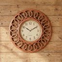 Ver imagem 3 de Relógio de Parede Decorativo Vazado Cobre Vintage de 46,5cm