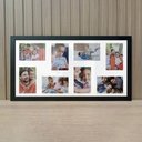 Ver imagem 3 de Quadro Multifotos 8 Fotos de 10x15 Paspatur Branco 30x60