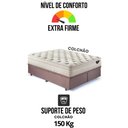 Ver mais imagens de Base Box Baú Queen 158x198 Suede com Colchão Audaz Molas Ensacadas