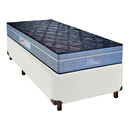 Ver imagem 1 de Conjunto Cama Box Branco Solteiro + Colchão Molas Ensacadas Petrus Paropas