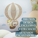 Ver imagem 3 de Kit Berço Safari Menino 11 Peças Estampado de Bichinhos + Naninha:caqui