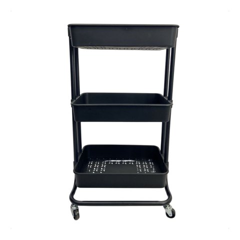 Carrinho Organizador Prateleira Cozinha Multiuso 3 Andares