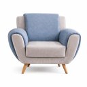 Ver imagem 1 de Poltrona Decorativa Sala Estar Essencial:veludo